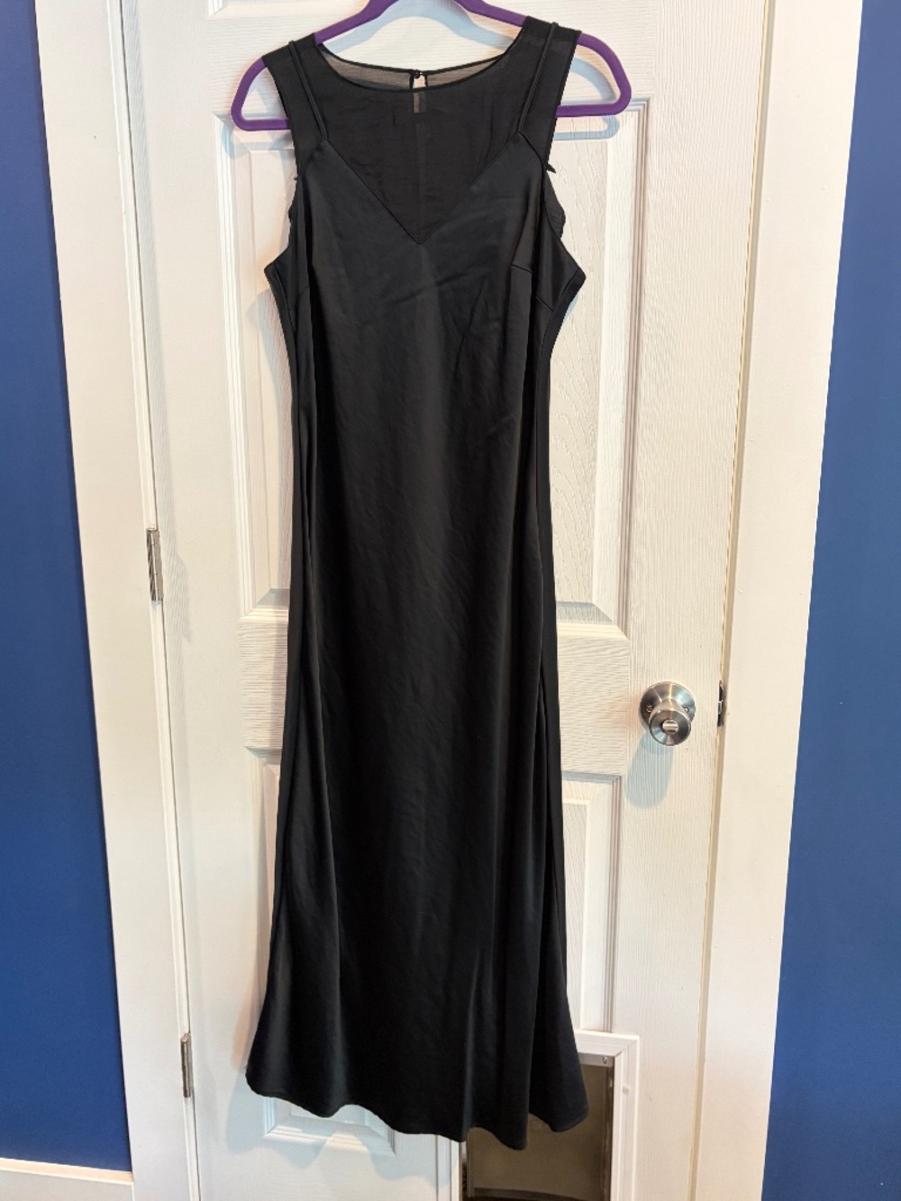 Future Collective Women's Silky Black Dress Medium